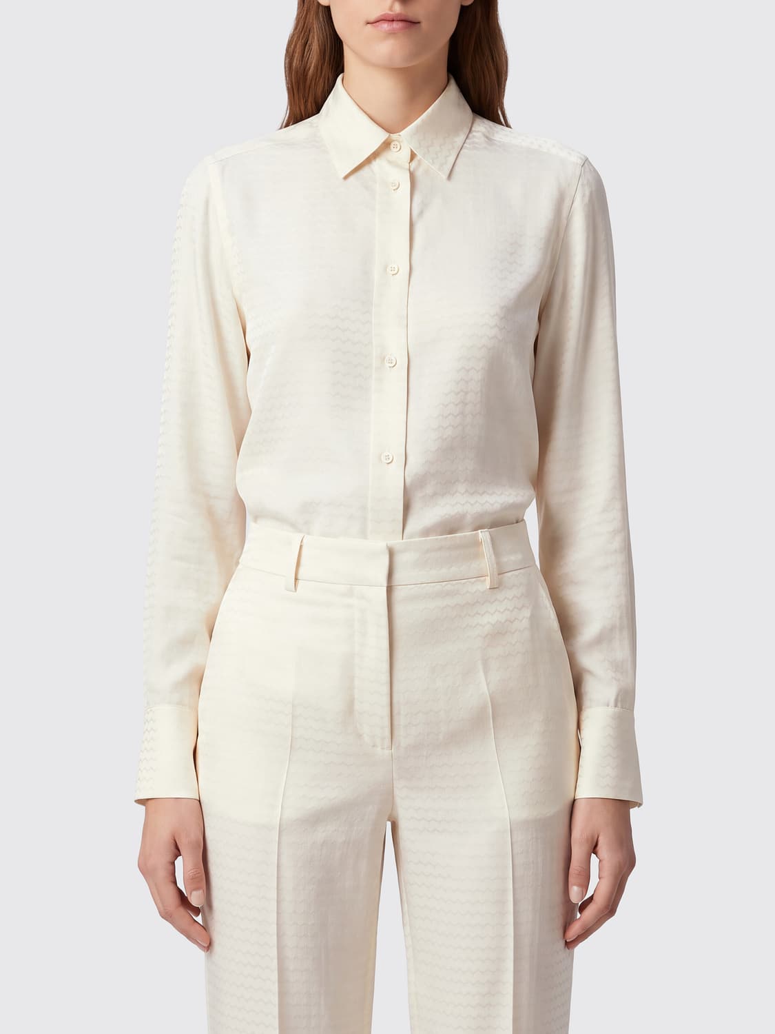 FENDI CAMICIA: Camicia donna Fendi, Avorio - Img 1