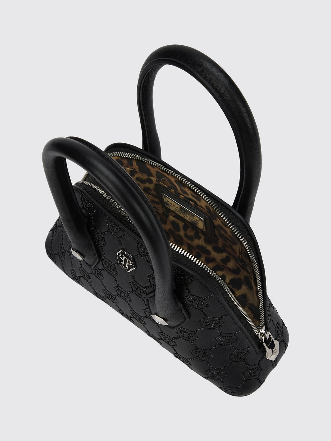 PHILIPP PLEIN BORSA A MANO: Borsa a mano donna Philipp Plein, Nero 1 - Img 5