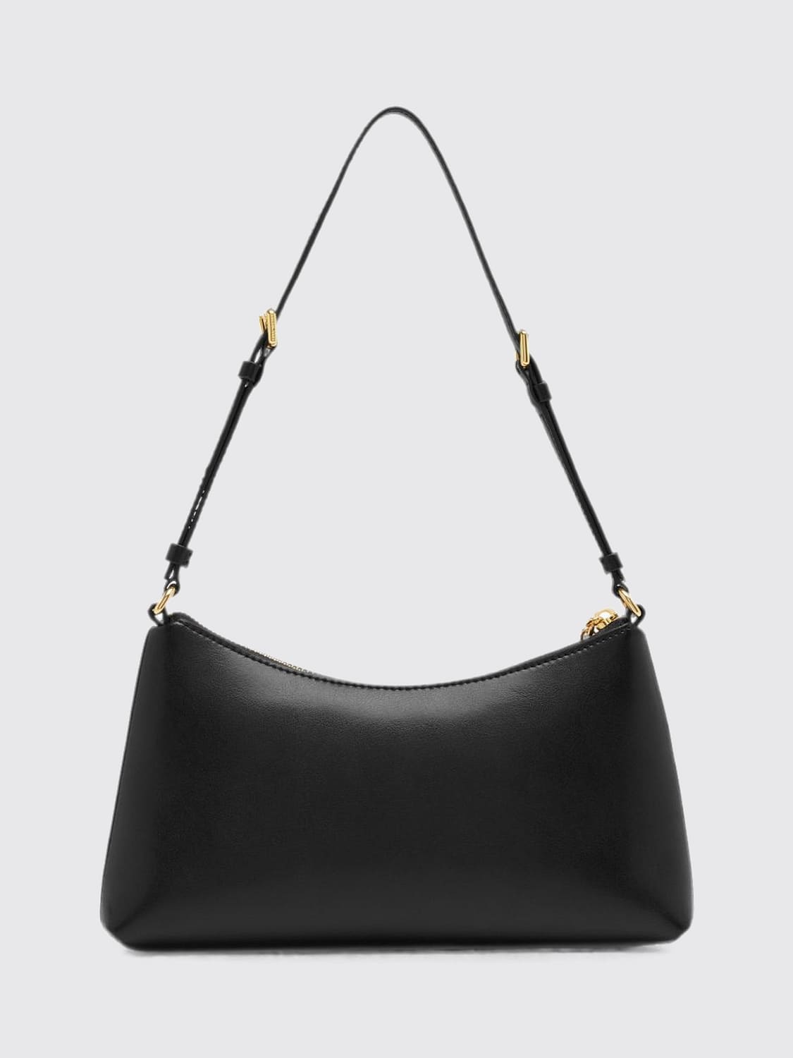 MARC JACOBS BORSA A SPALLA: Borsa a spalla Scene Marc Jacobs in pelle liscia dalla forma svasata, Nero - Img 3