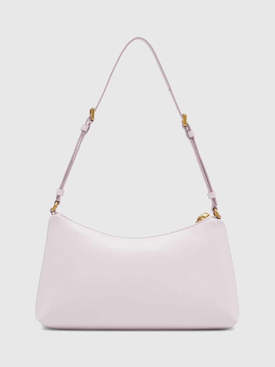 MARC JACOBS BORSA A SPALLA: Borsa a spalla Scene Marc Jacobs in pelle liscia dalla forma svasata, Lilla - Img 3