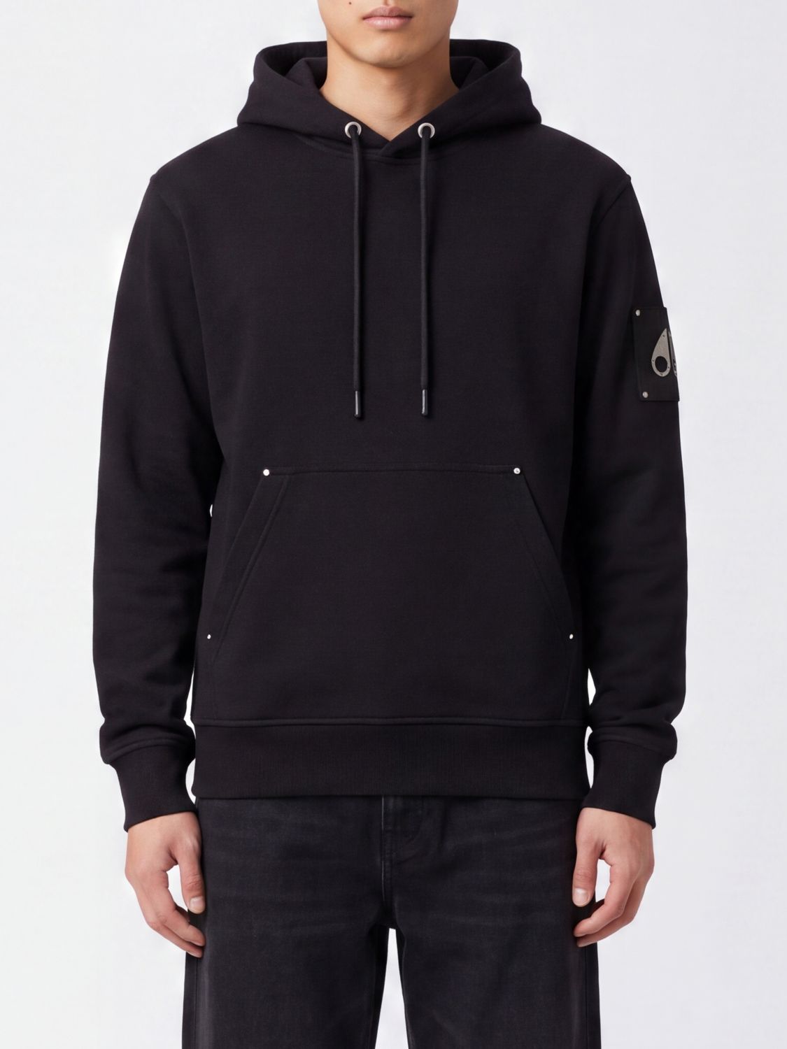 MOOSE KNUCKLES SWEATSHIRT: Sweatshirt men Moose Knuckles, Black - Img 1