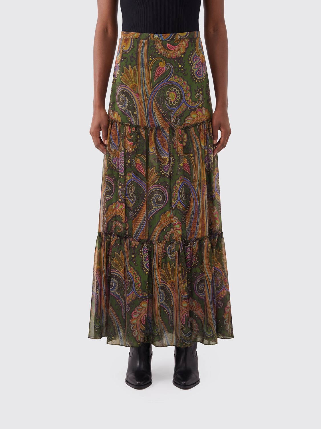 ETRO ROCK: Rock damen Etro, Bunt - Img 1