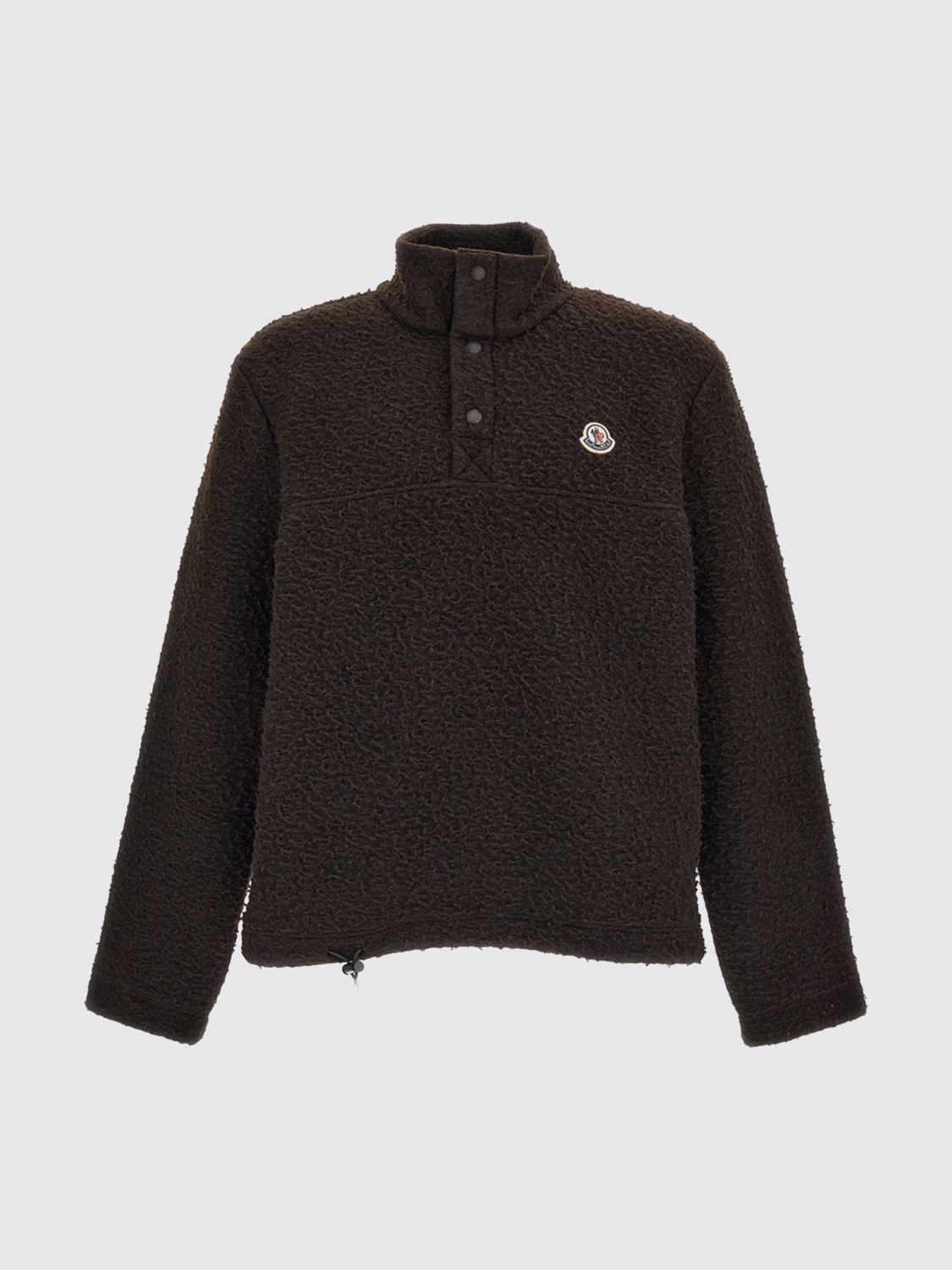 MONCLER 스웨터: 스웨터 남성 Moncler, 브라운 - Img 1