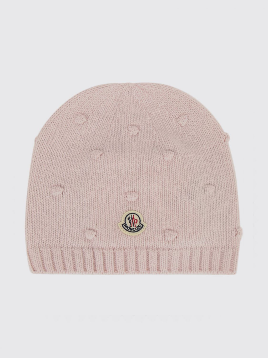MONCLER CAPPELLO: Cappello bambino Moncler, Rosa - Img 1