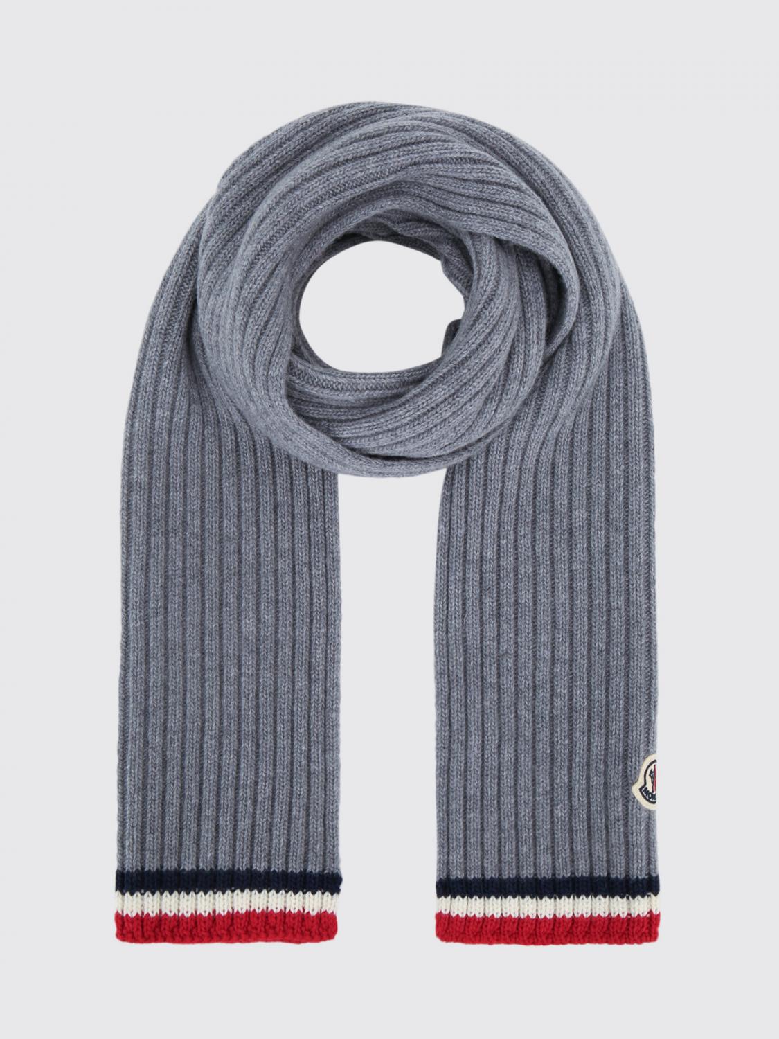 MONCLER BUFANDA: Bufanda niños Moncler, Gris - Img 1