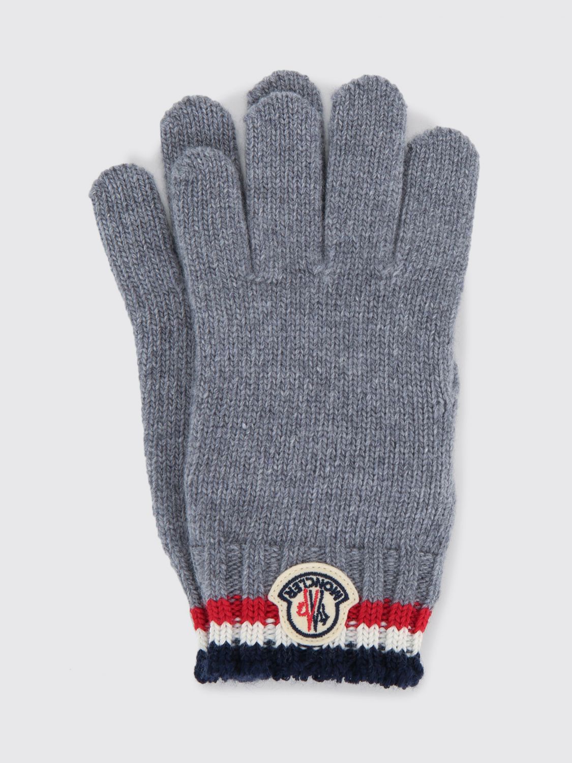 MONCLER BUFANDA: Bufanda niños Moncler, Gris - Img 2