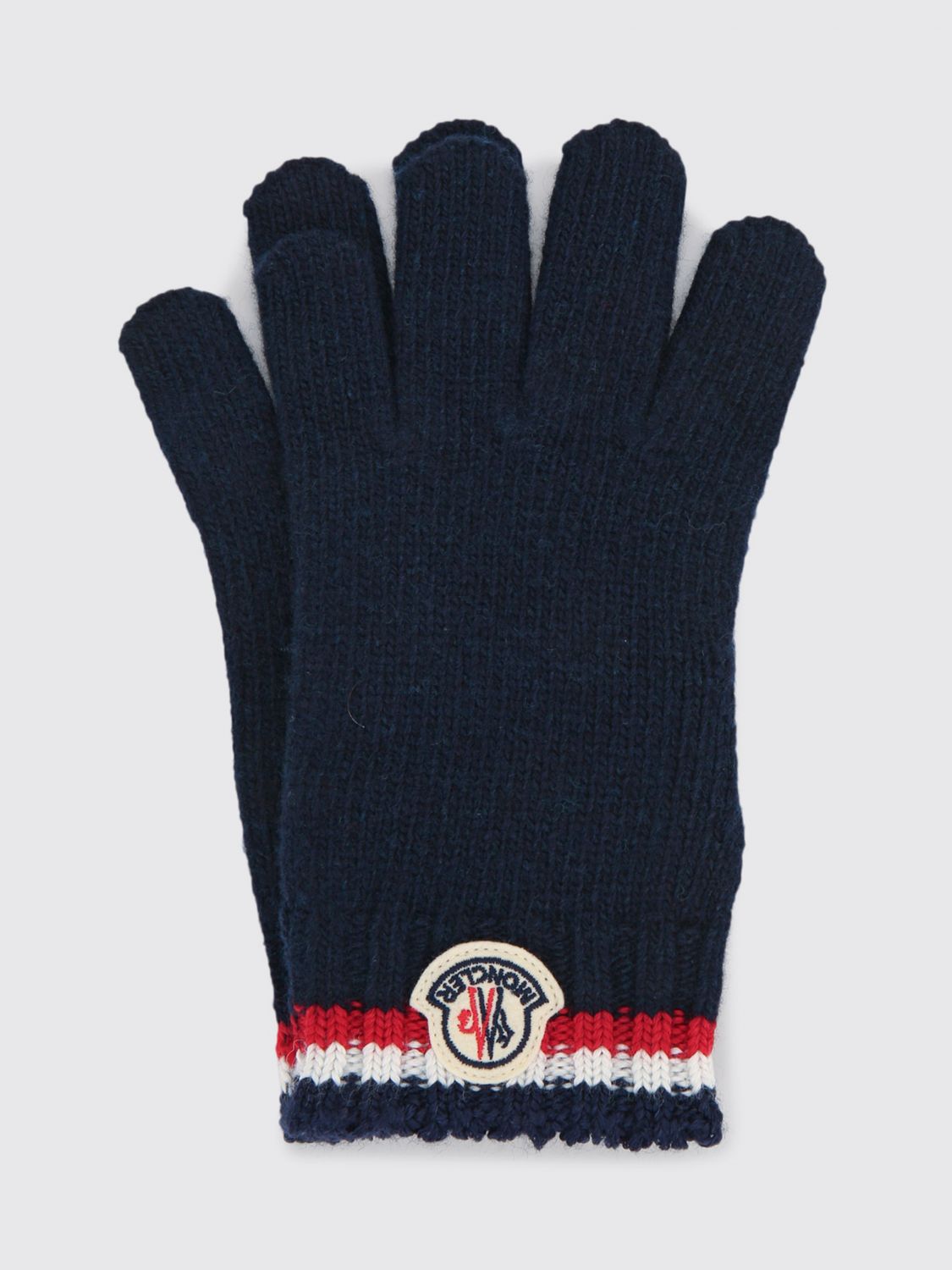 MONCLER ÉCHARPE: Écharpe enfant Moncler, Bleu Marine - Img 2