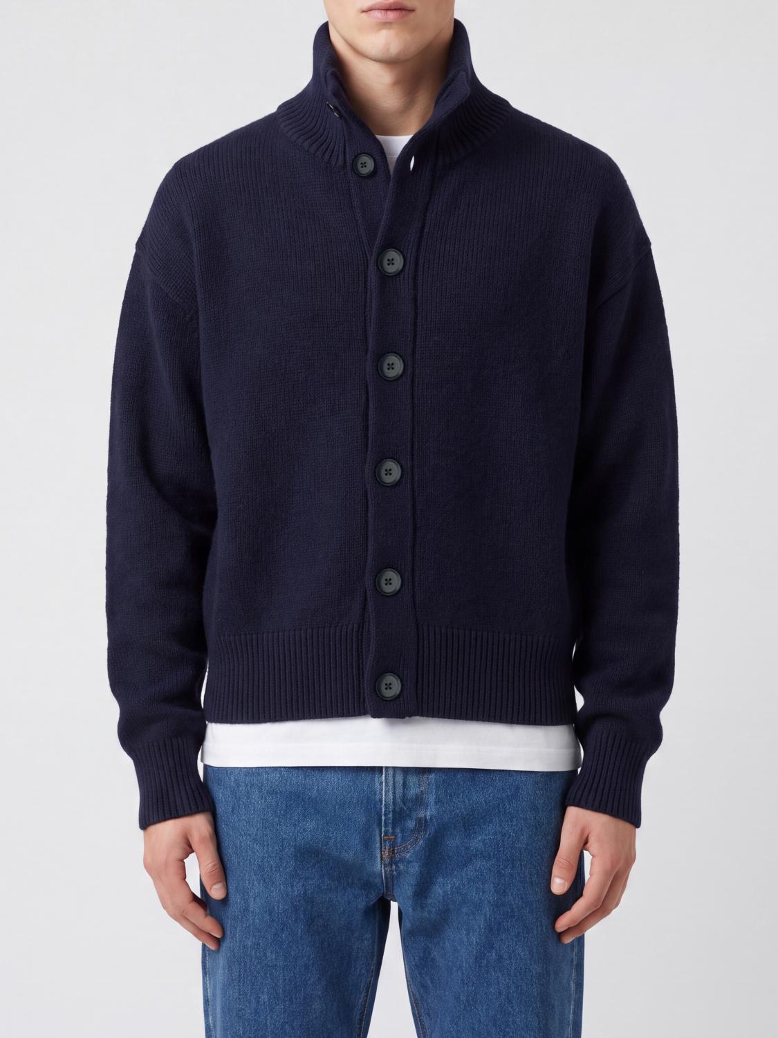 EXTREME CASHMERE PULLOVER: Pullover herren Extreme Cashmere, Navy - Img 1
