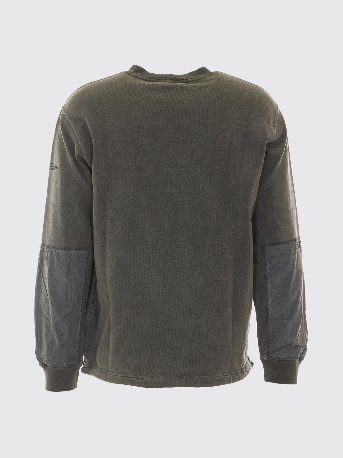 STONE ISLAND SWEATSHIRT: Stone Island Baumwoll-Sweatshirt mit Rundhalsausschnitt und Logo-Patch, Schwarz - Img 3