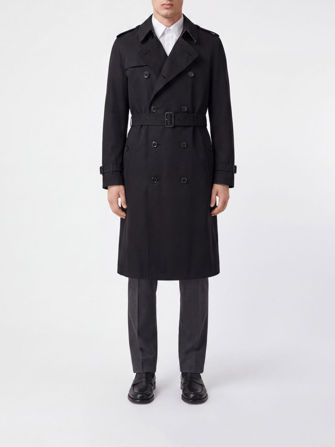 BURBERRY JACKET: Jacket men Burberry, Black - Img 1