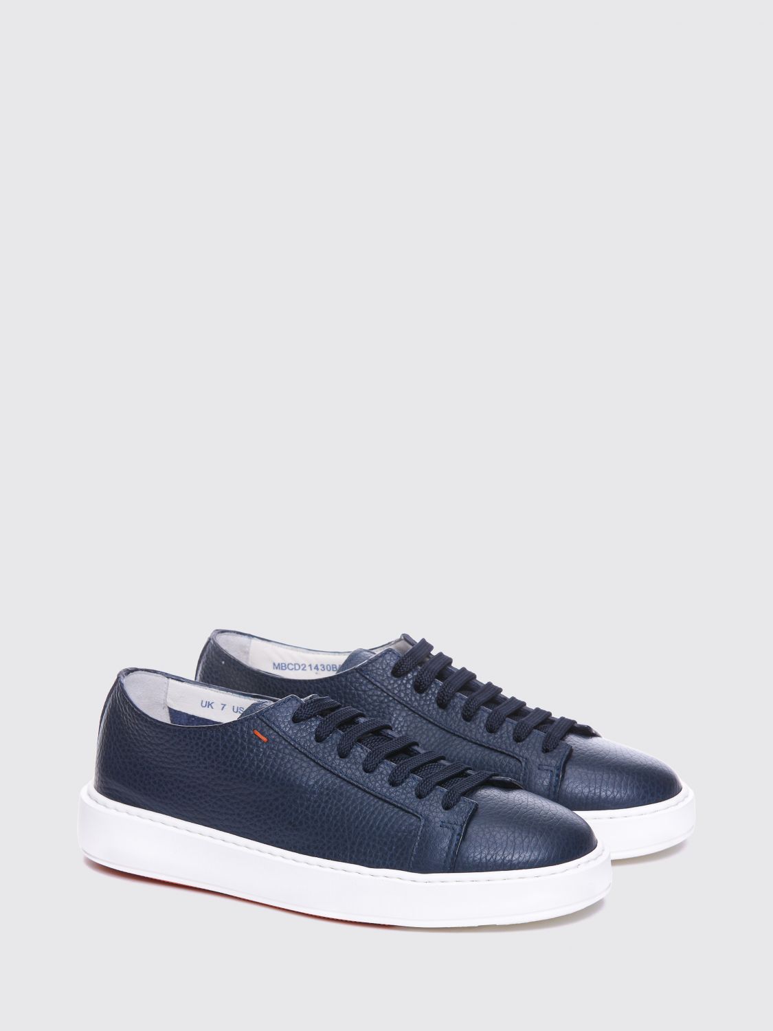 SANTONI SNEAKERS: Sneakers herren Santoni, Blau - Img 2