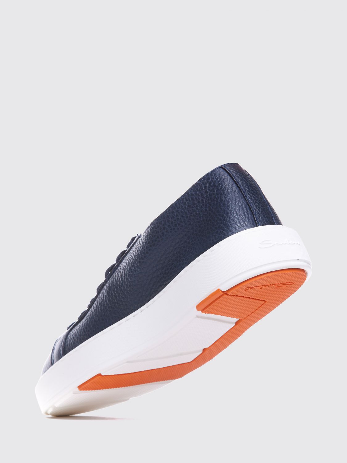 SANTONI SNEAKERS: Sneakers herren Santoni, Blau - Img 4