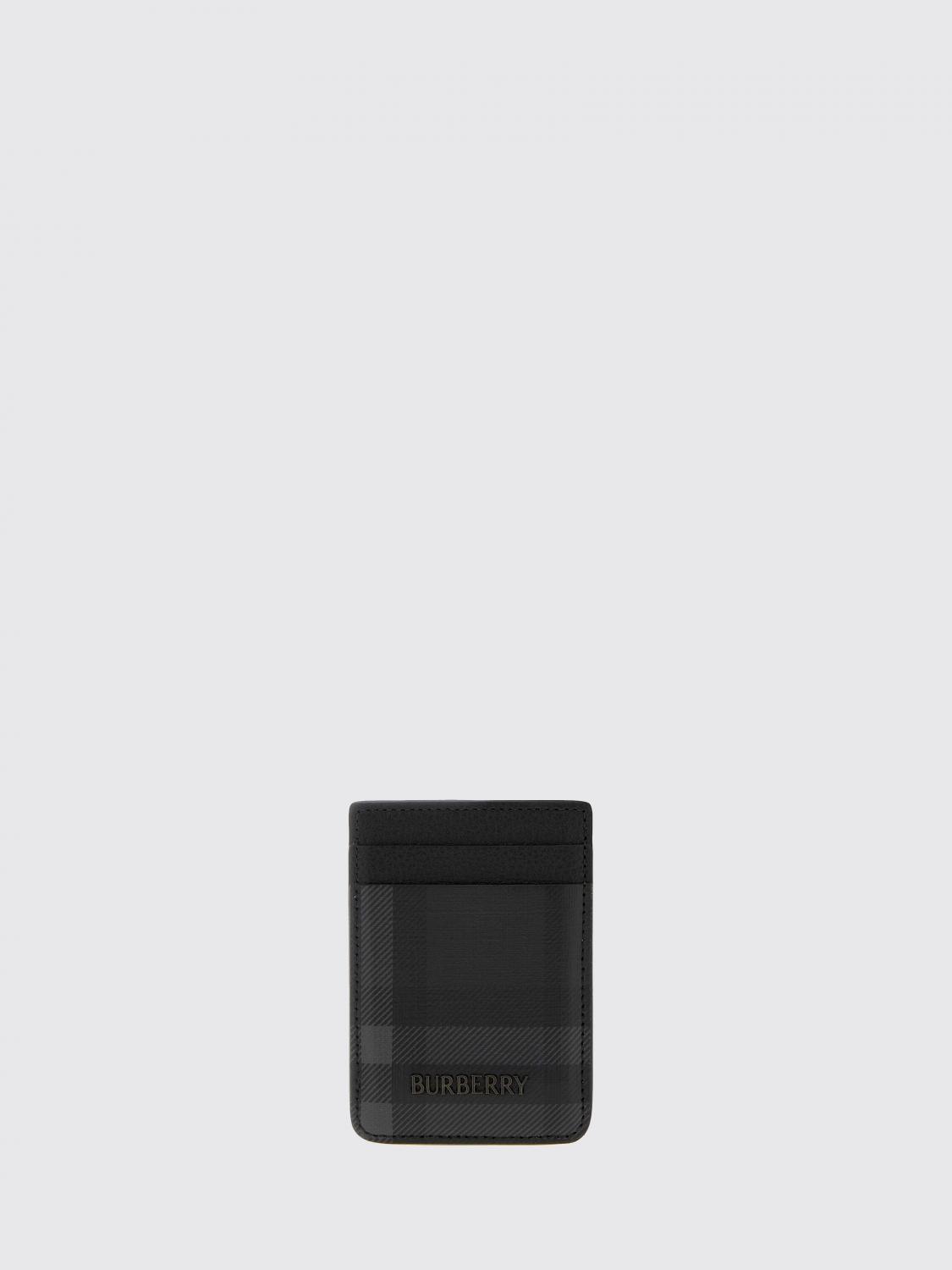 BURBERRY WALLET: Wallet men Burberry, Black - Img 1