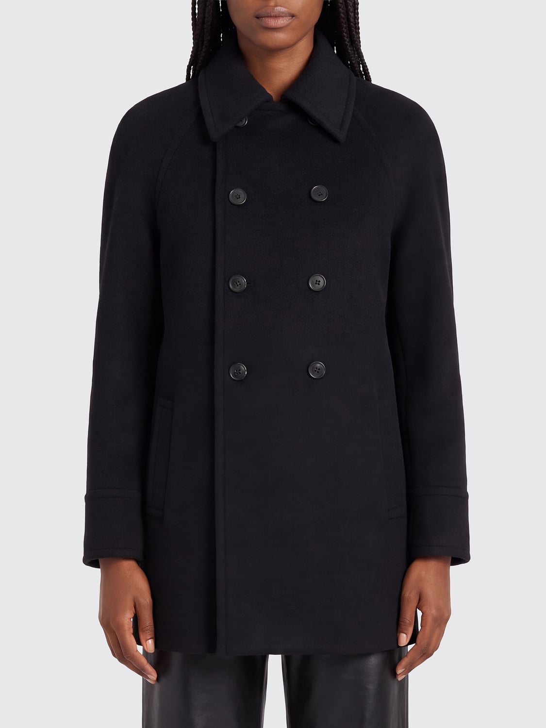SAINT LAURENT JACKET: Jacket woman Saint Laurent, Black - Img 1