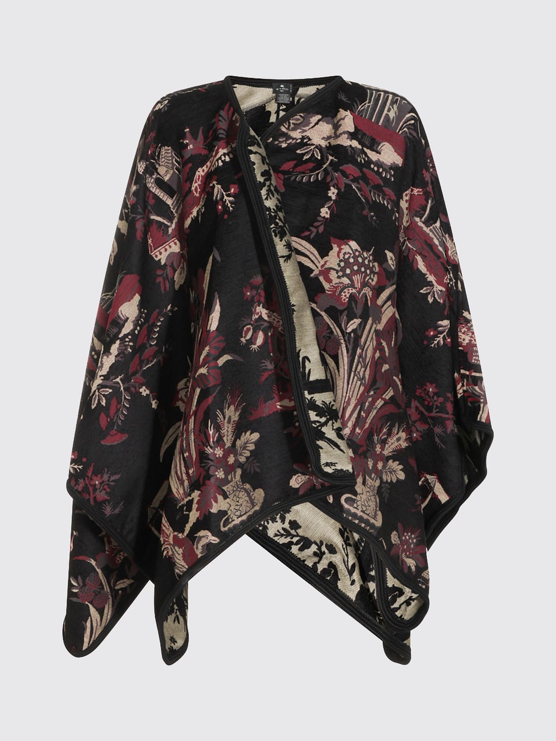 ETRO ABRIGO: Abrigo mujer Etro, Granate - Img 2
