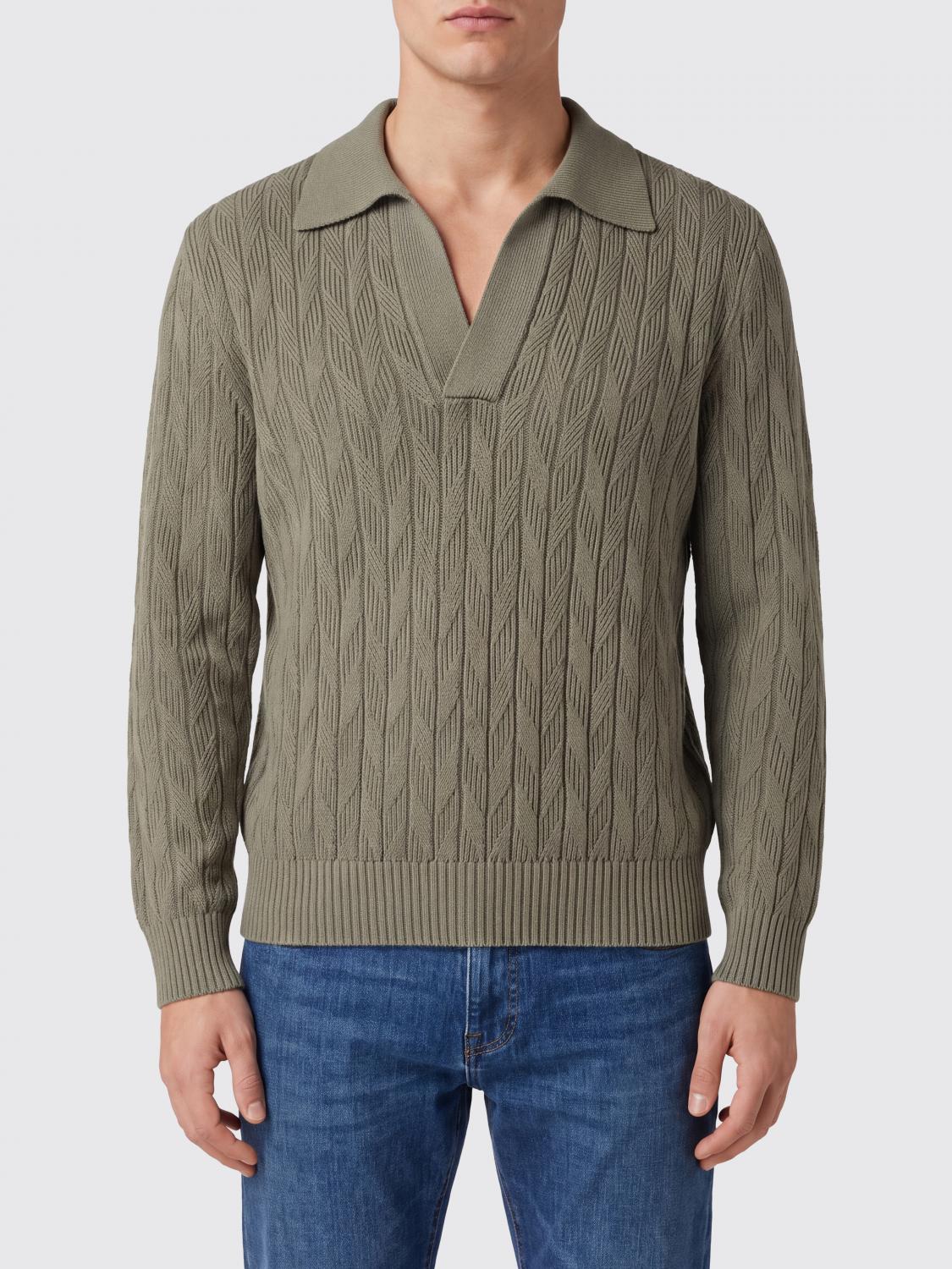 CANALI PULLOVER: Pullover herren Canali, Olive - Img 1