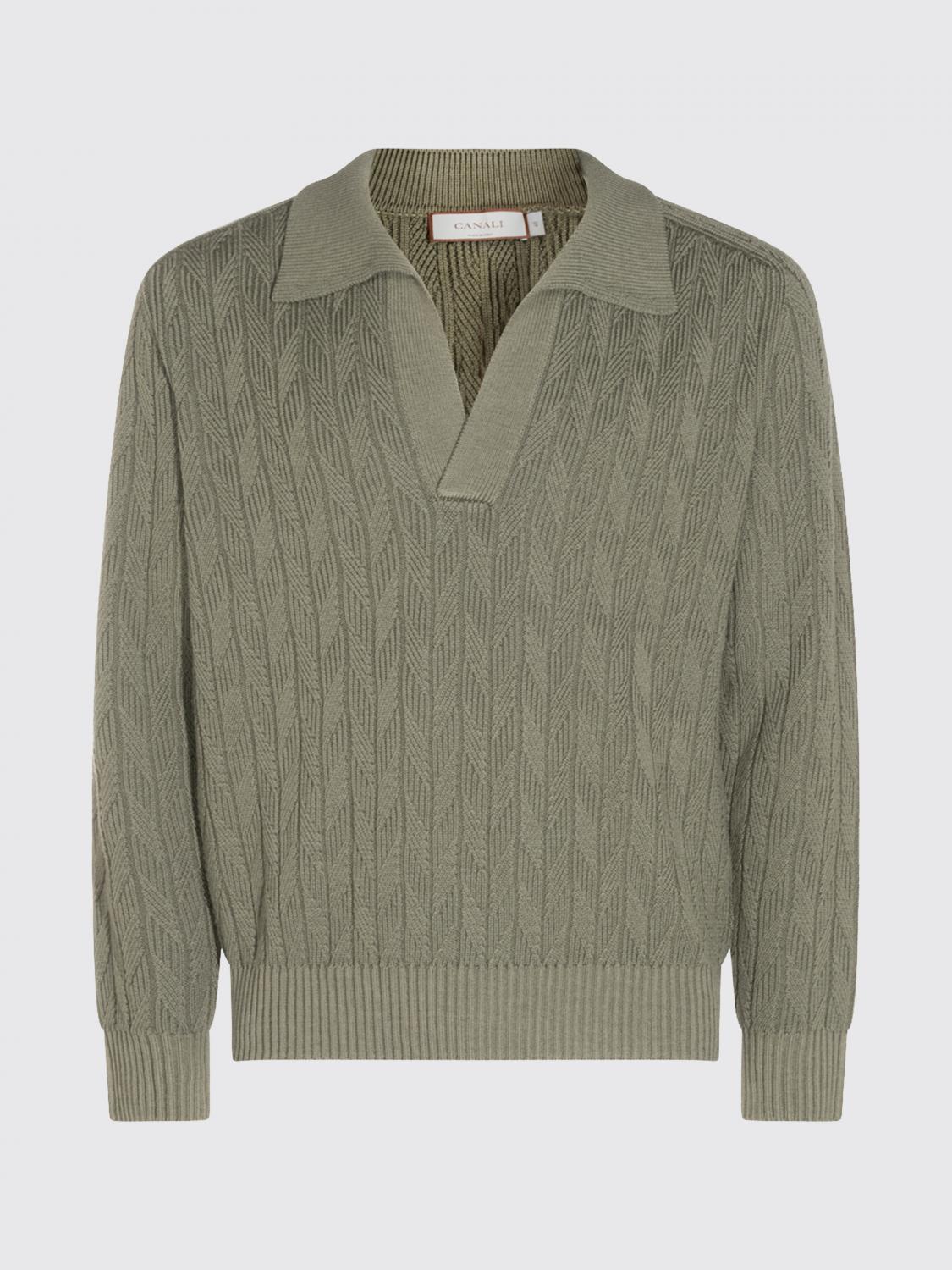 CANALI PULLOVER: Pullover herren Canali, Olive - Img 2