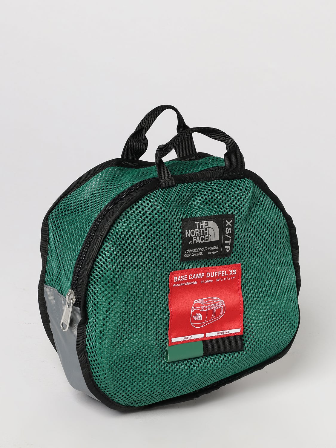 THE NORTH FACE TRAVEL BAG: Base Camp Water-Repellent Travel Bag The North Face in Recycled Materials, Green - Img 5