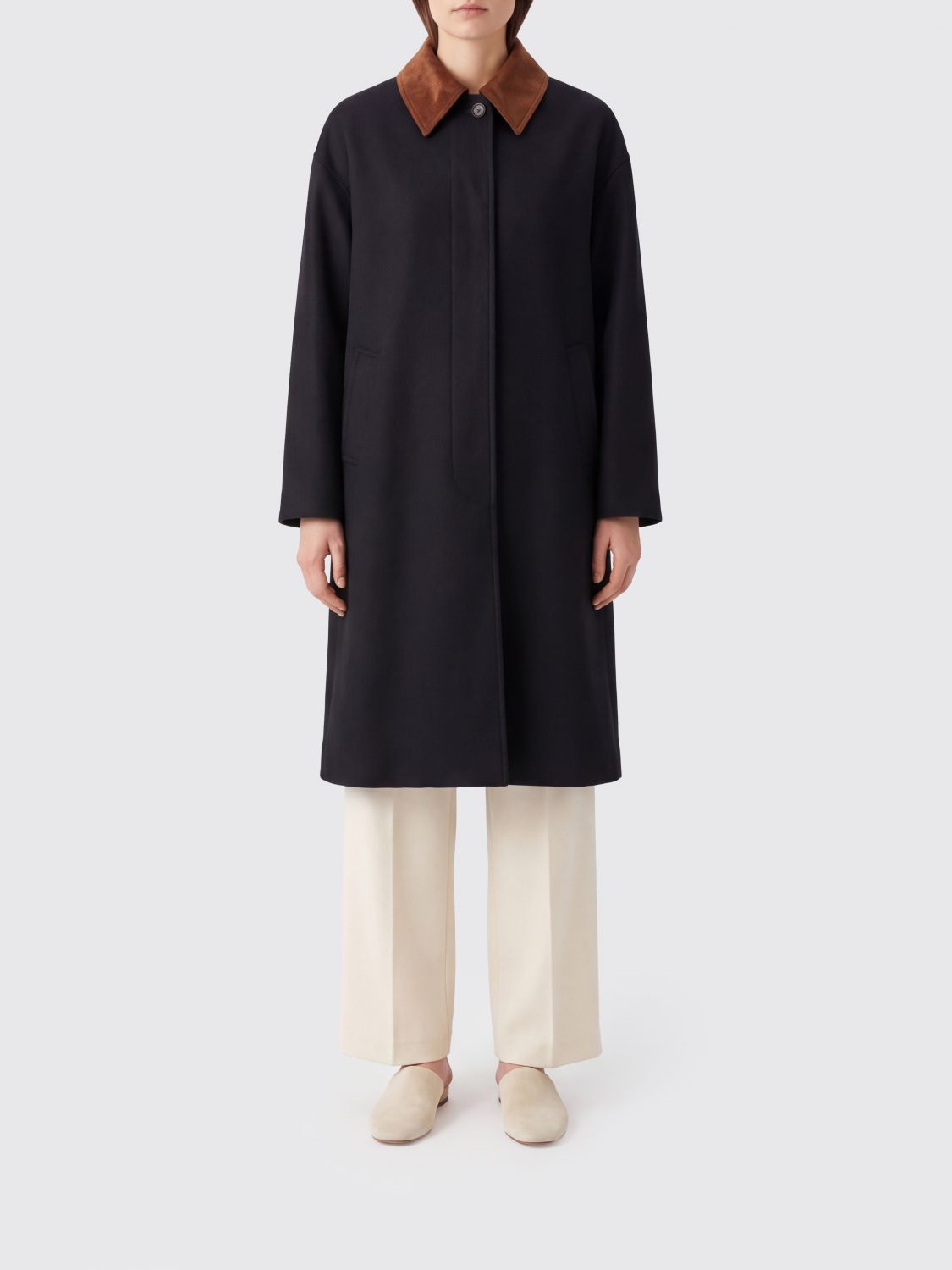 ROHE JACKET: Jacket woman Rohe, Navy - Img 1