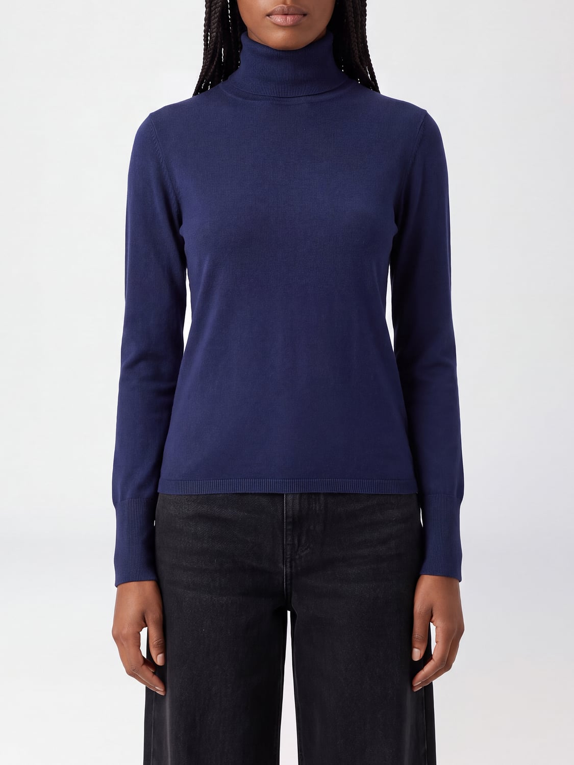 ASPESI JERSEY: Jersey mujer Aspesi, Azul Oscuro - Img 1