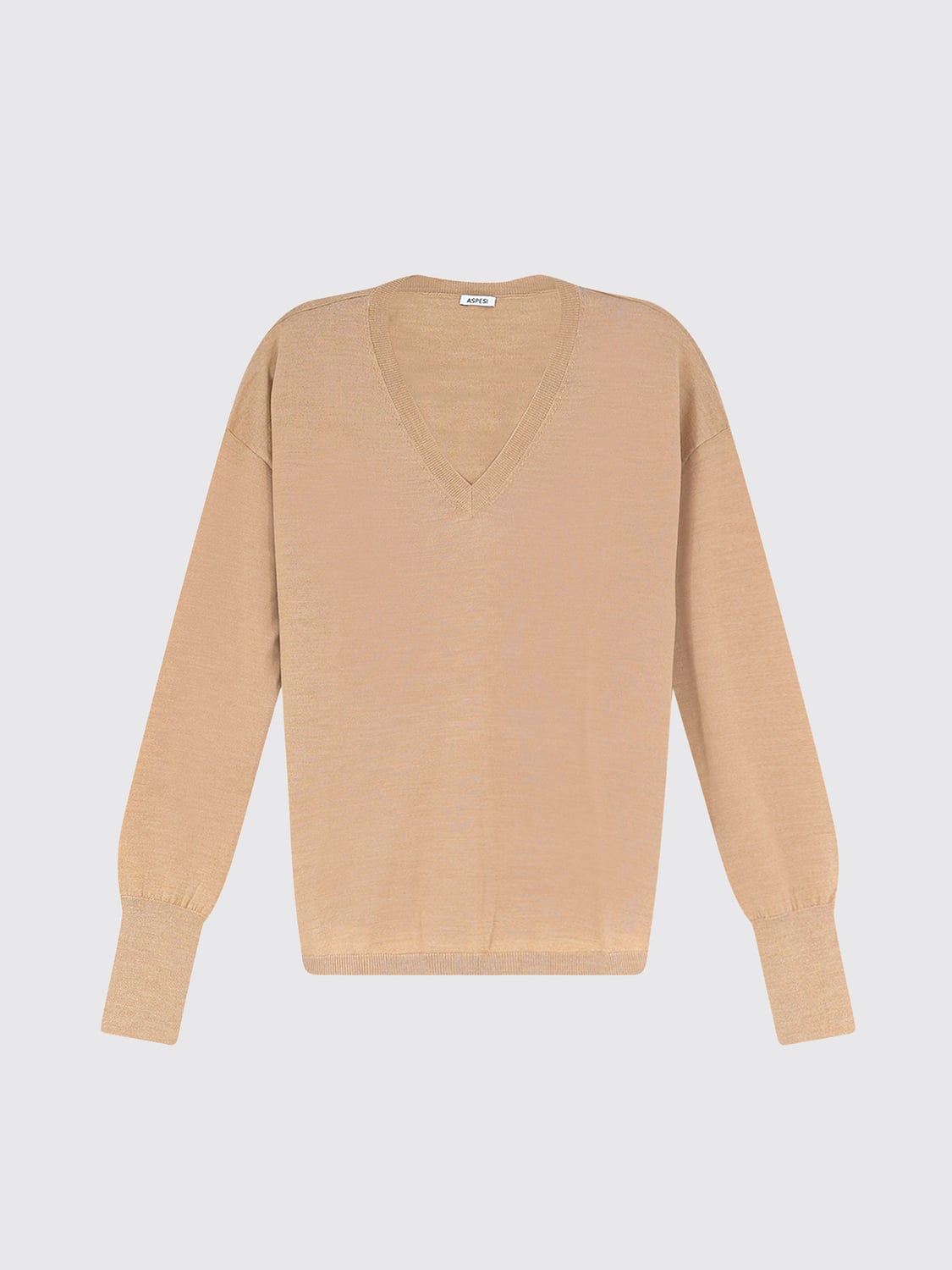 ASPESI JUMPER: Jumper woman Aspesi, Beige - Img 2