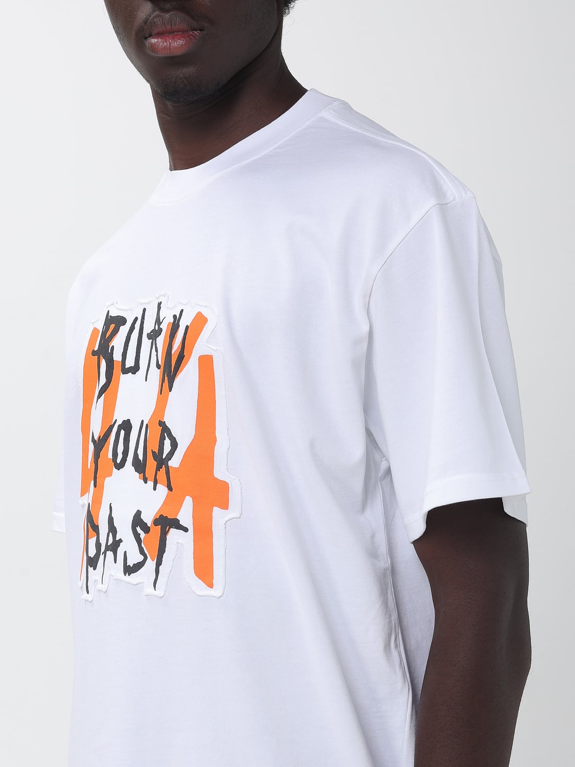 44 LABEL GROUP CAMISETA: Camiseta hombre 44 Label Group, Blanco - Img 3