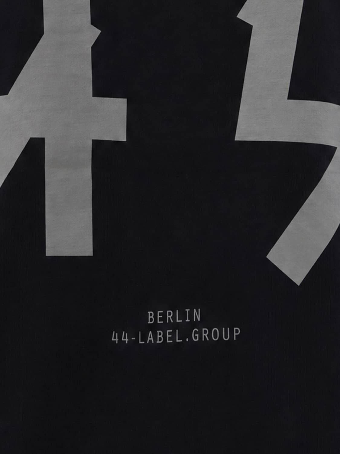 44 LABEL GROUP Tシャツ: Tシャツ メンズ 44 Label Group, ブラック 1 - Img 4