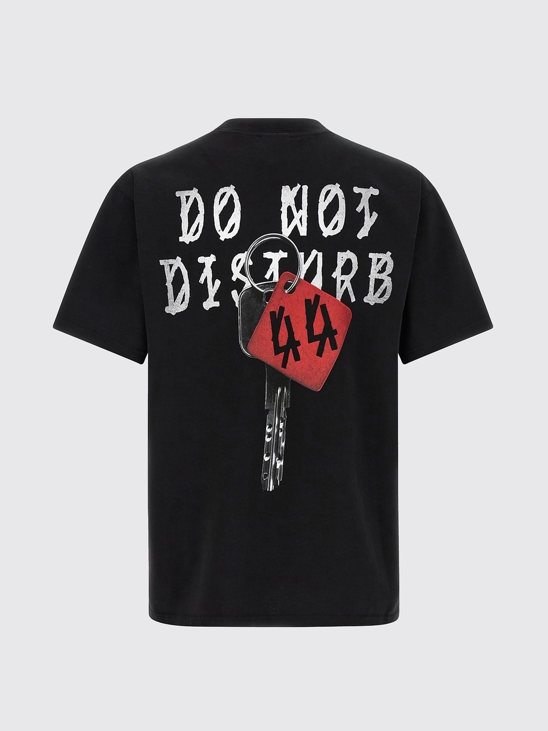44 LABEL GROUP T-SHIRT: T-shirt herren 44 Label Group, Schwarz 2 - Img 3