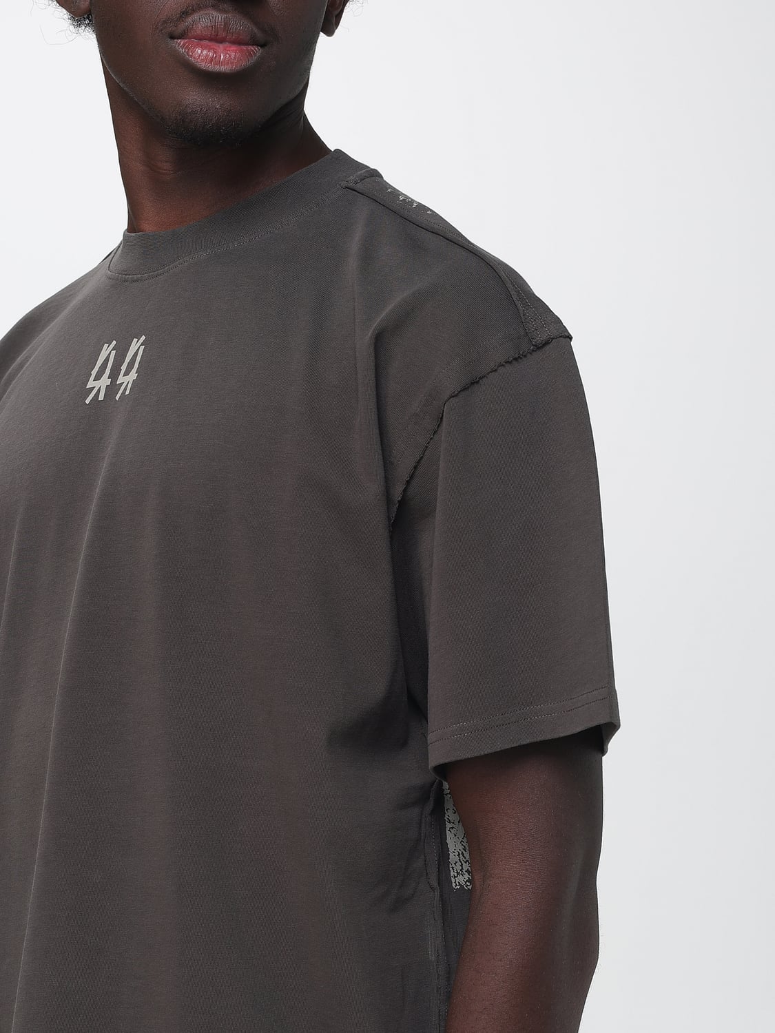 44 LABEL GROUP T-SHIRT: T-shirt men 44 Label Group, Brown - Img 3