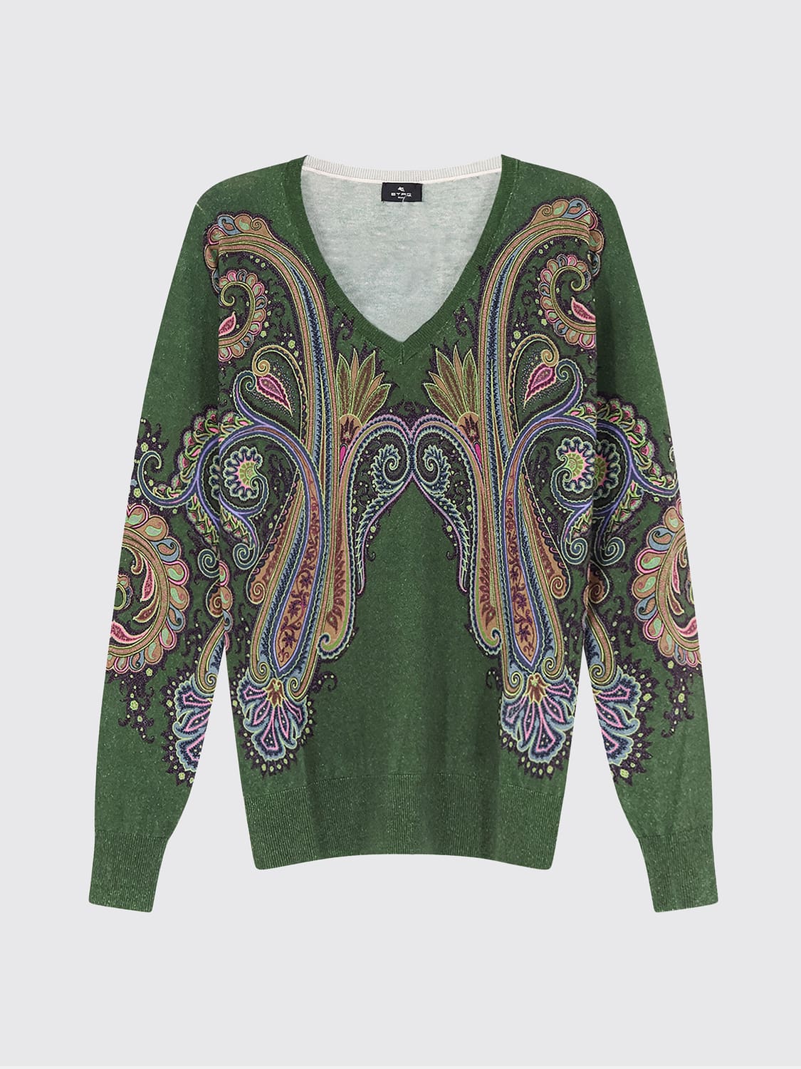 ETRO JERSEY: Jersey mujer Etro, Verde - Img 1