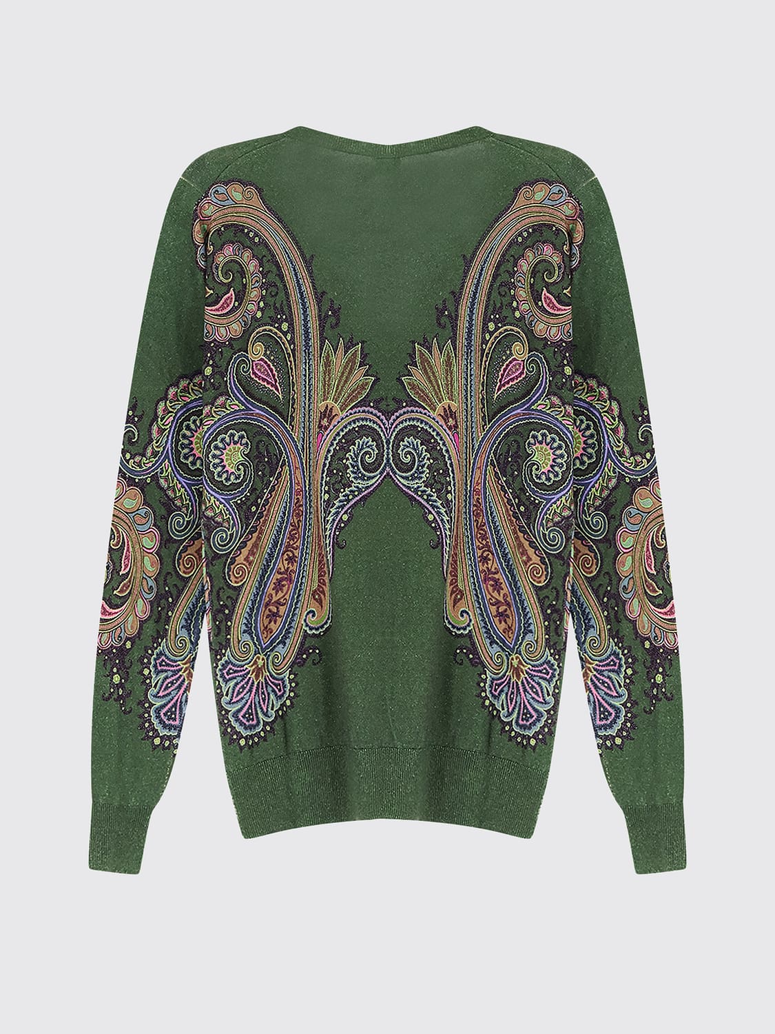 ETRO JERSEY: Jersey mujer Etro, Verde - Img 2