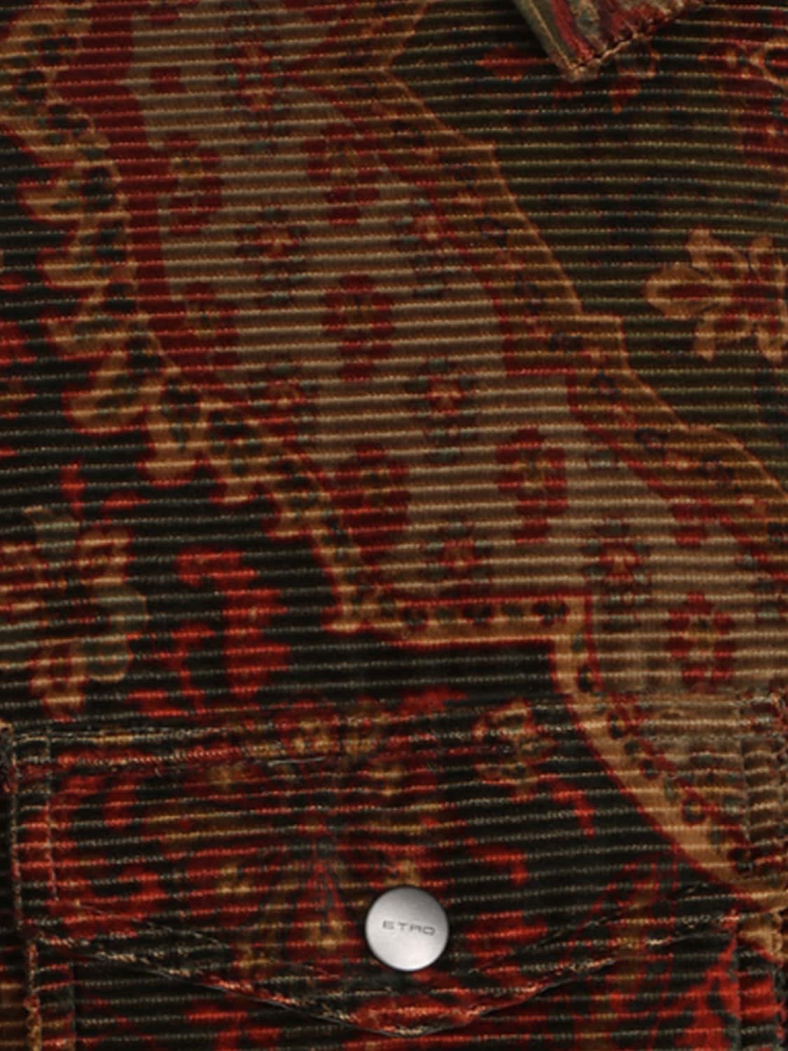 ETRO 外套: 外套 男士 Etro, 绿色 - Img 3
