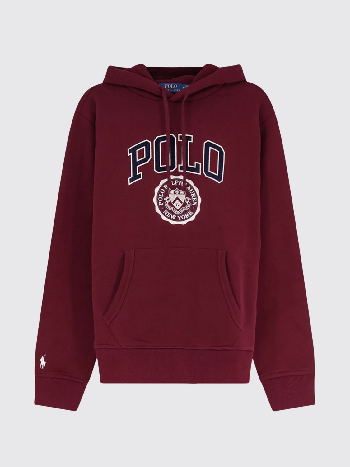 POLO RALPH LAUREN PULL: Pull homme Polo Ralph Lauren, Rouge Pourpre - Img 2