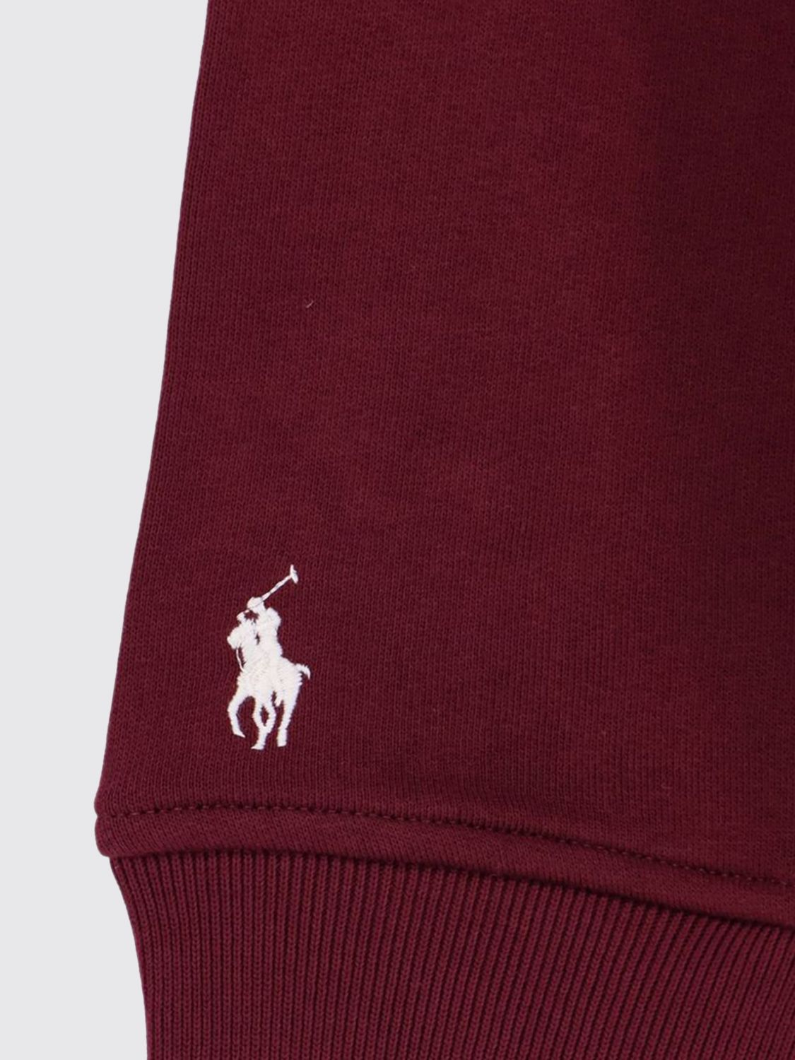 POLO RALPH LAUREN PULL: Pull homme Polo Ralph Lauren, Rouge Pourpre - Img 4