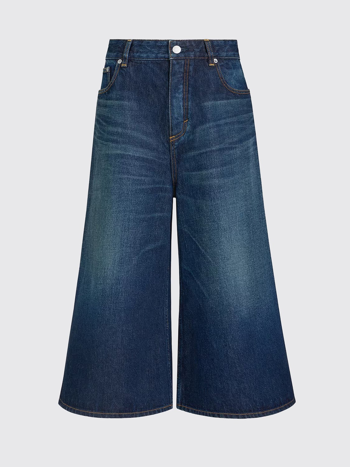 ALAÏA PANTALONCINI: Pantaloncini donna AlaÏa, Blue - Img 2