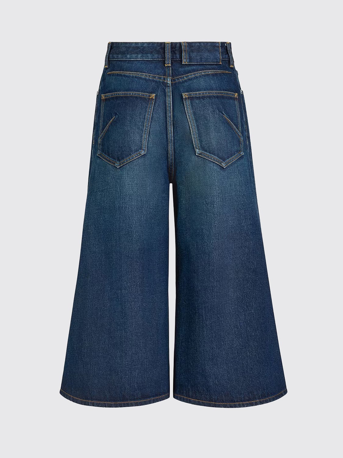 ALAÏA PANTALONCINI: Pantaloncini donna AlaÏa, Blue - Img 3