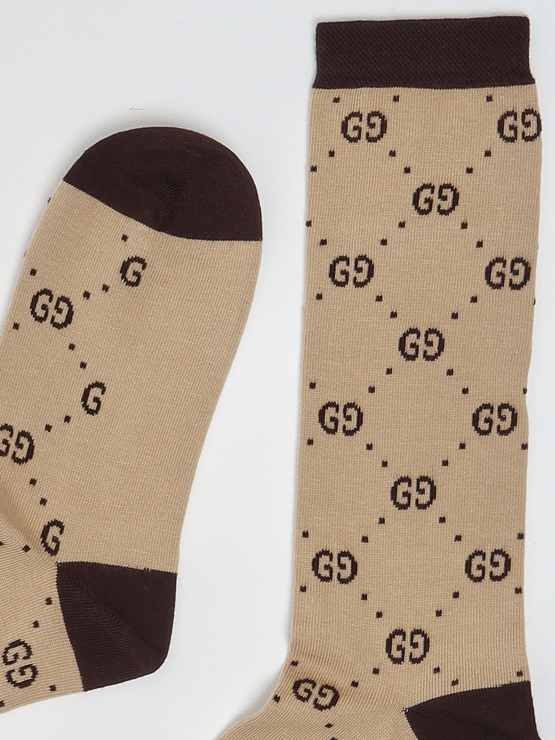 GUCCI ソックス: ソックス ボーイ Gucci, ベージュ - Img 2
