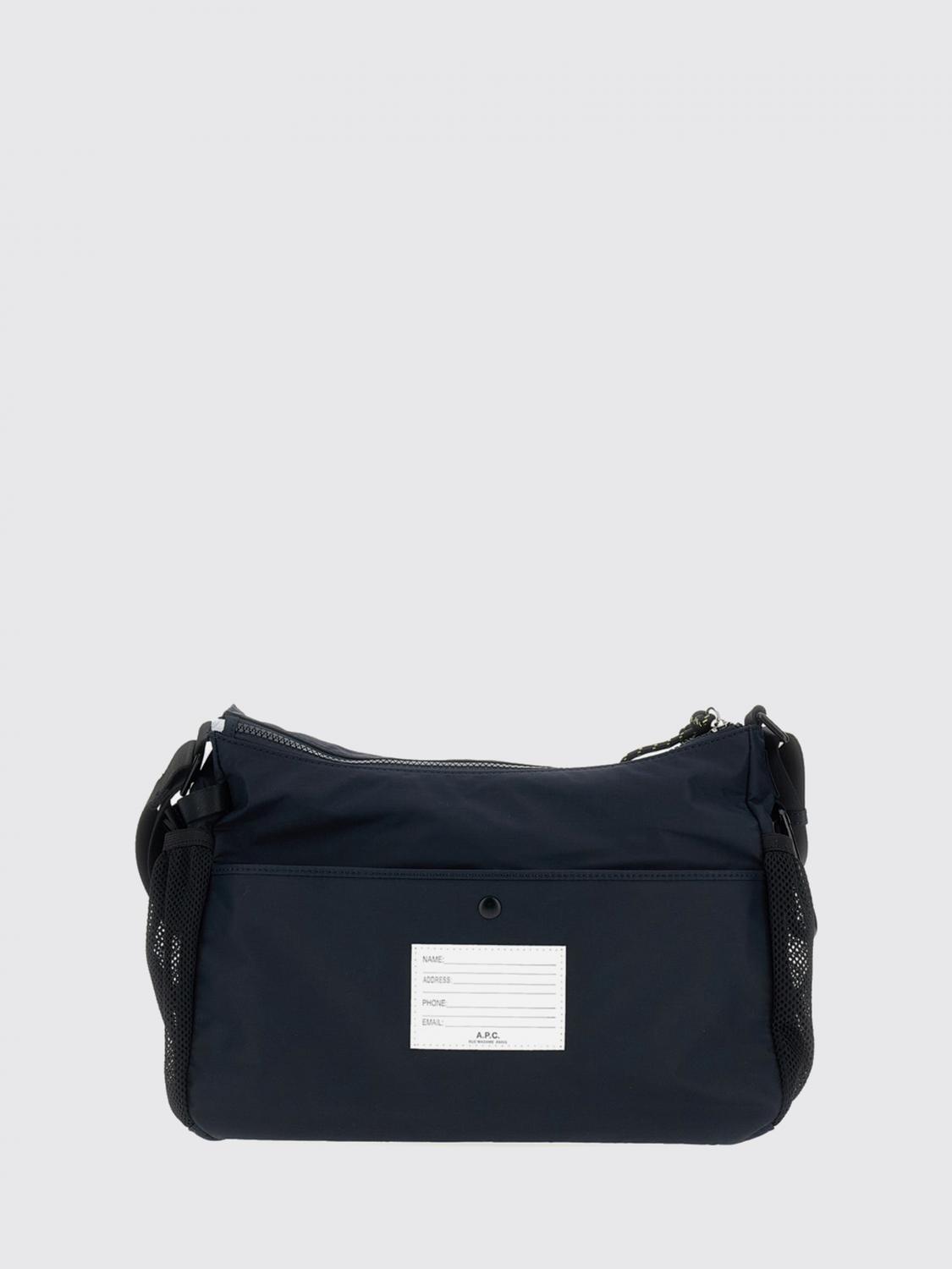 A.P.C. BAG: Bag men A.P.C., Blue - Img 2