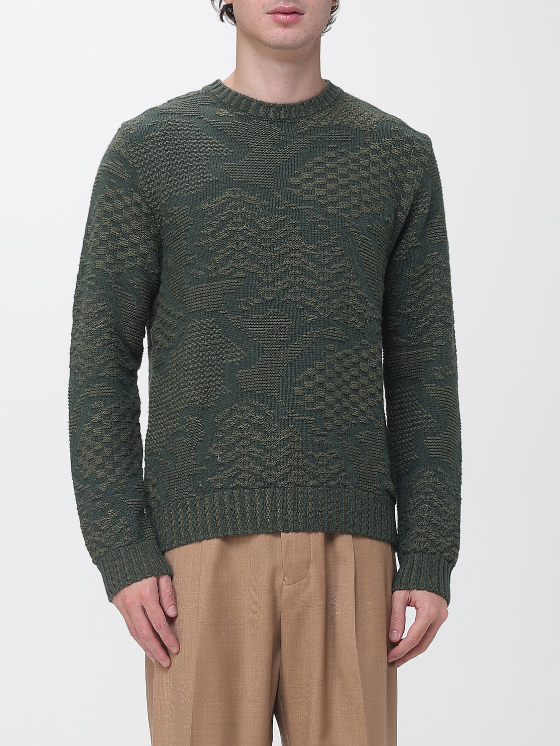 ETRO SWEATER: Sweater men Etro, Green - Img 1