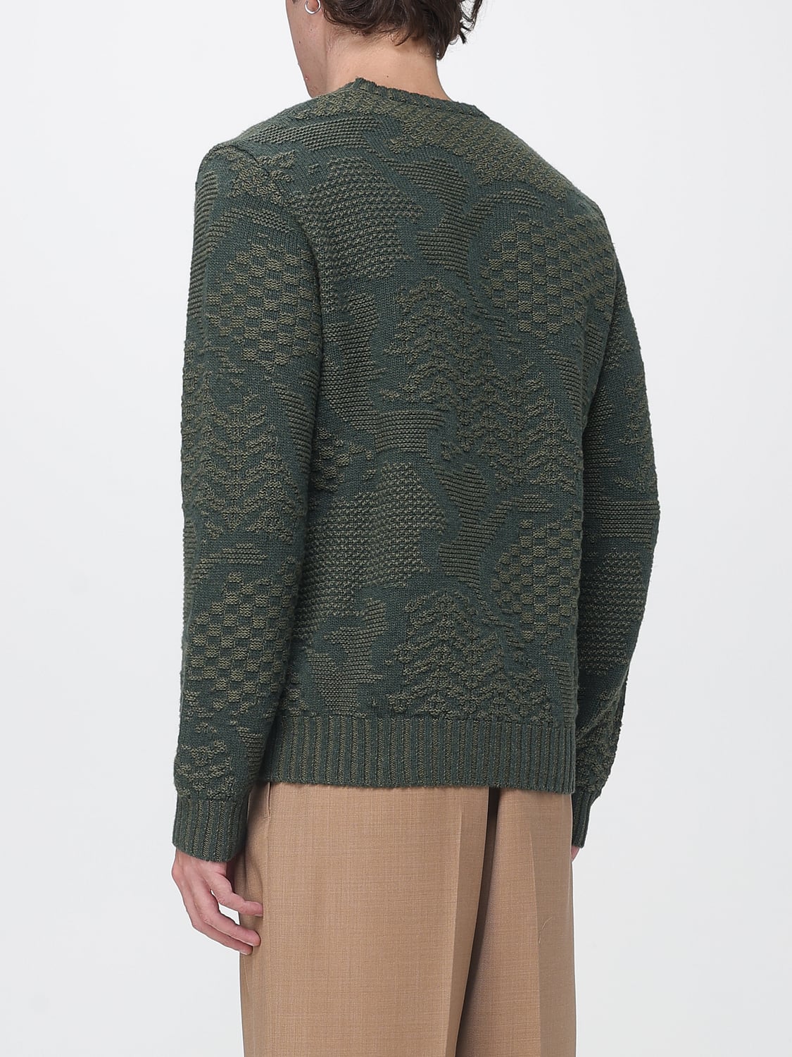 ETRO SWEATER: Sweater men Etro, Green - Img 3