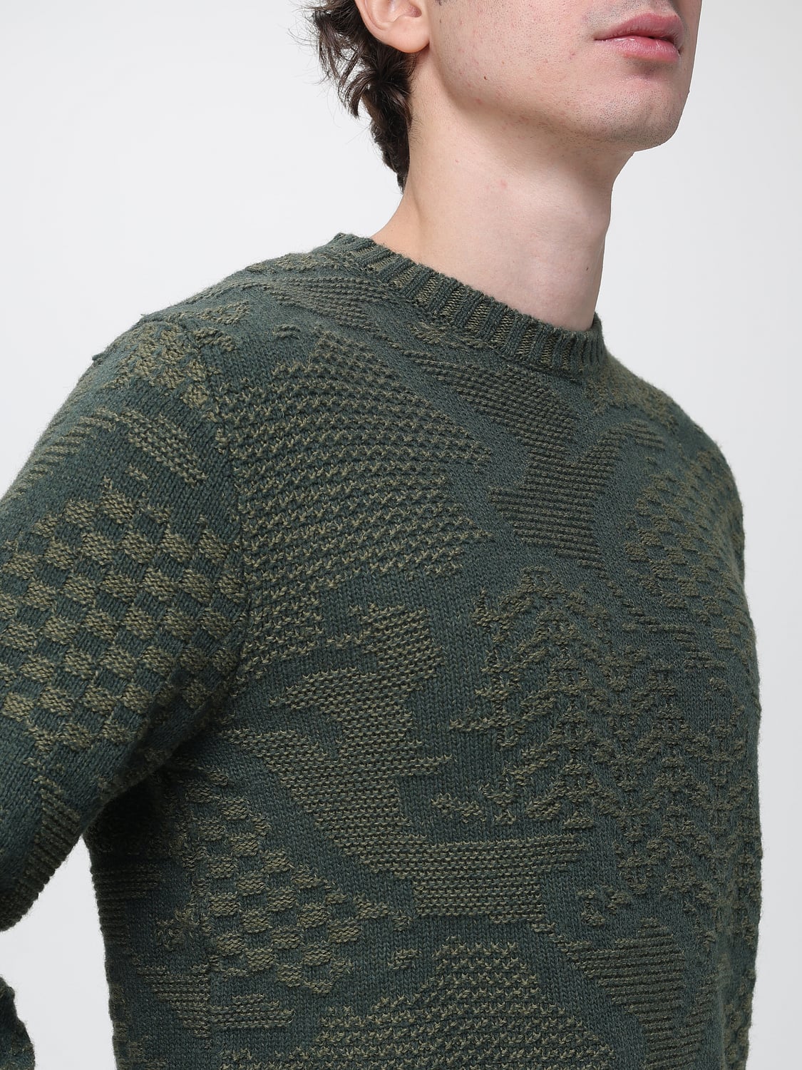 ETRO SWEATER: Sweater men Etro, Green - Img 5