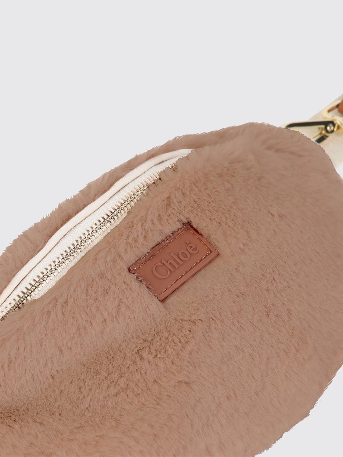 CHLOÉ BORSA: Borsa bambino ChloÉ, Marrone - Img 3