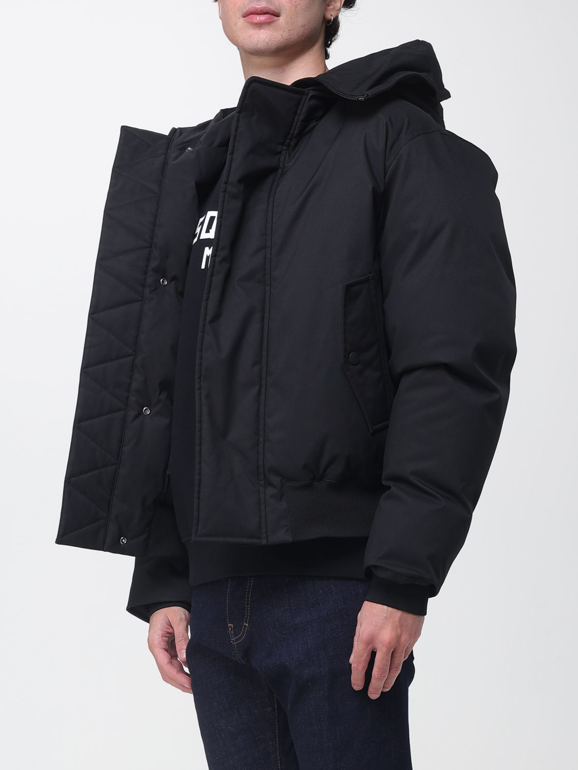 DSQUARED2 JACKET: Jacket men Dsquared2, Black - Img 3