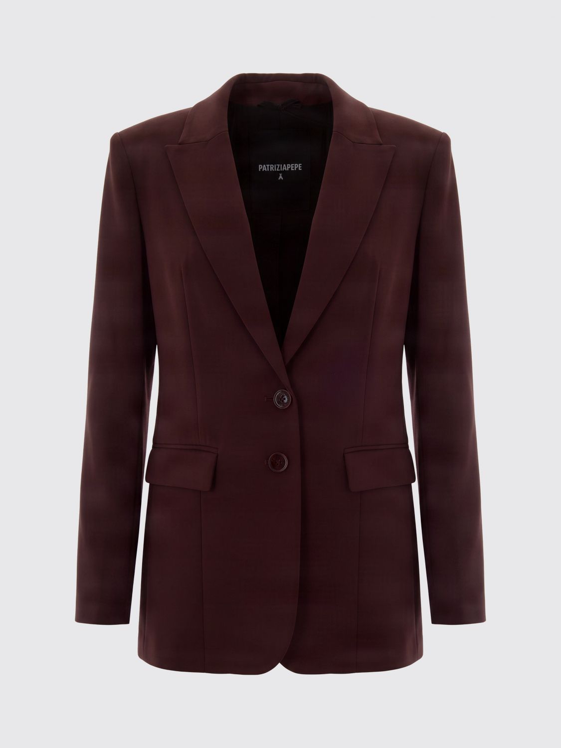 PATRIZIA PEPE CHAQUETA: Chaqueta mujer Patrizia Pepe, Marrón - Img 2
