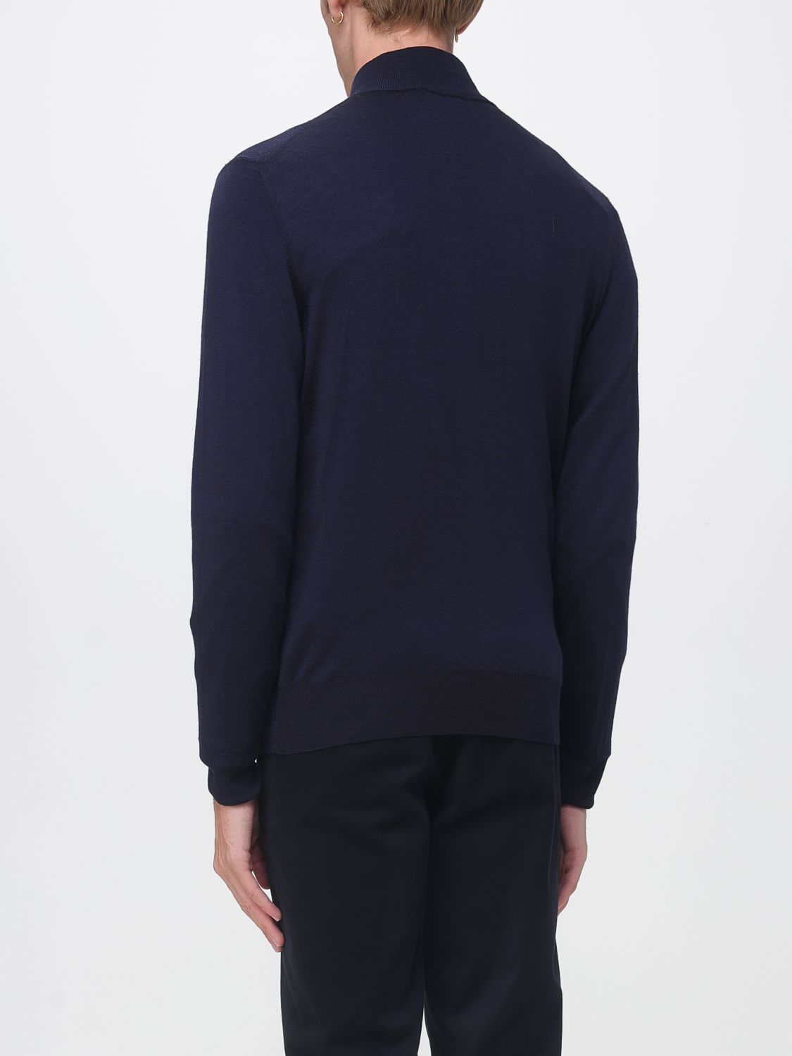 CANALI 毛衣: 毛衣 男士 Canali, 橄榄绿 - Img 2