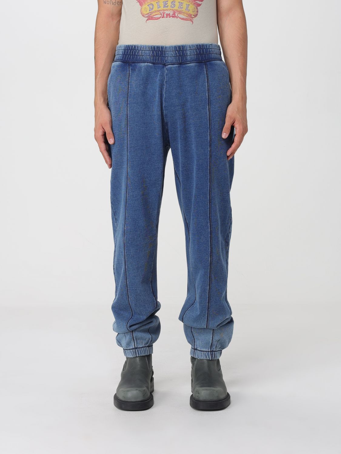 DIESEL JEANS: Jeans uomo Diesel, Blue - Img 1