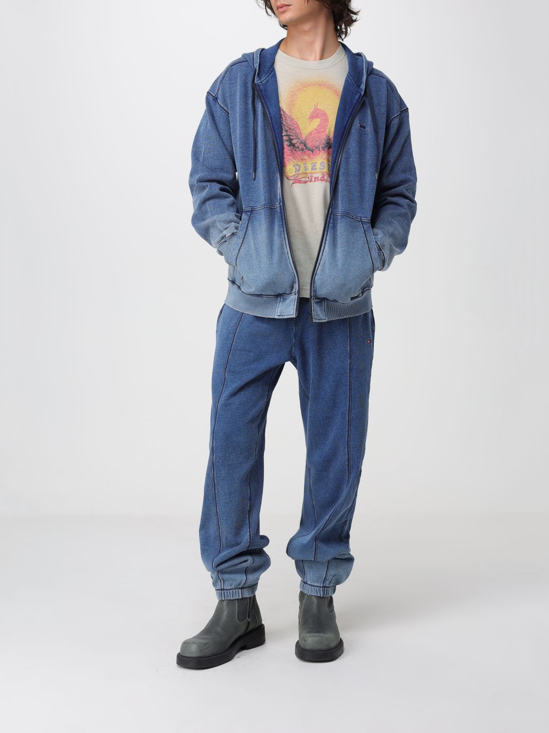 DIESEL JEANS: Jeans uomo Diesel, Blue - Img 2