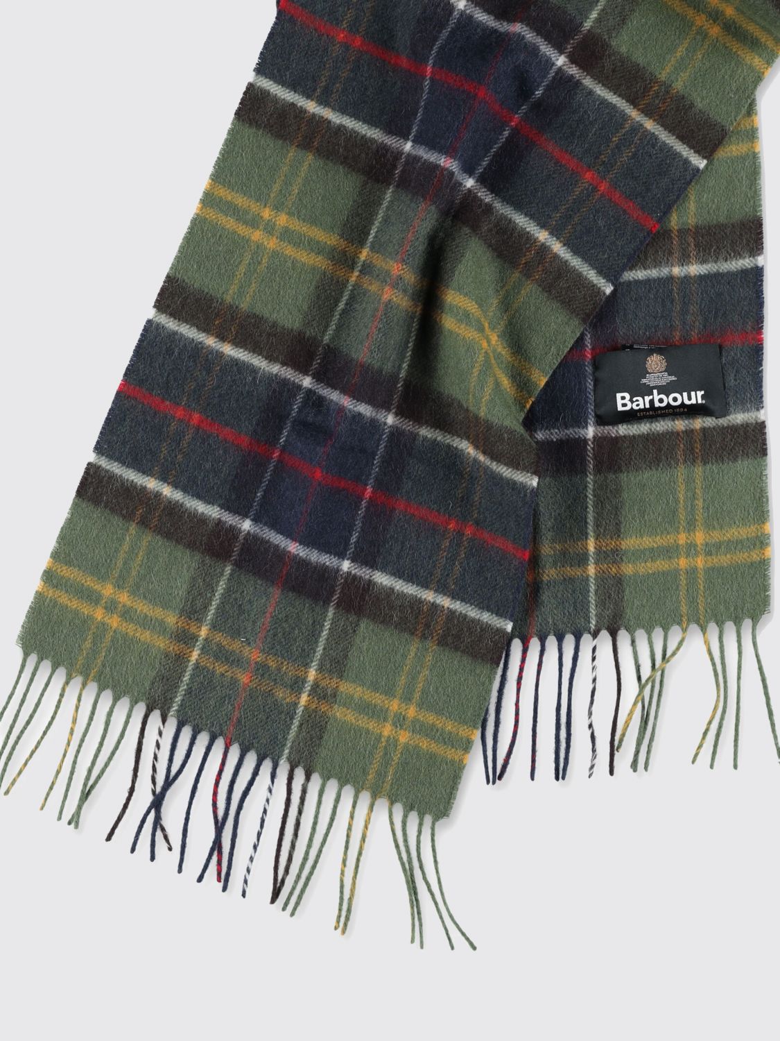 BARBOUR SCARF: Scarf men Barbour, Green - Img 2