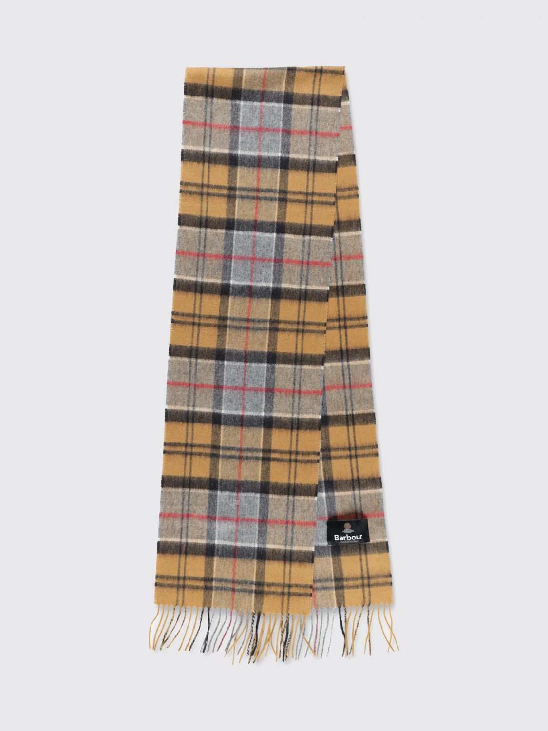 BARBOUR SCARF: Scarf men Barbour, Beige - Img 3