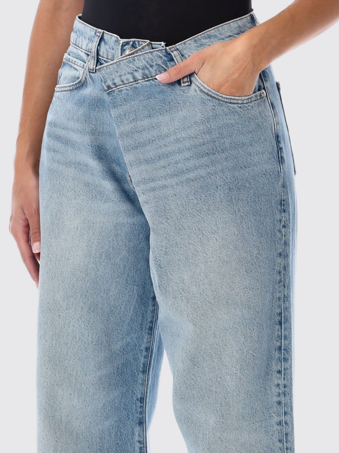 FRAME JEANS: Jeans damen Frame, Denim - Img 3